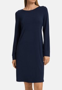 Hanro NATURAL ELEGANCE - Camicia da notte - deep navy