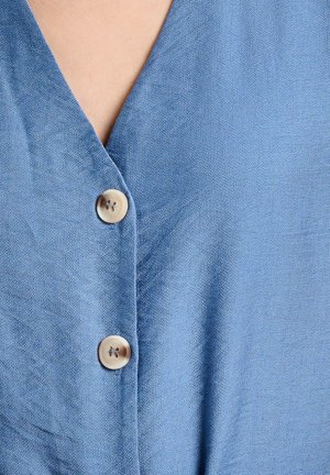 LolaLiza, FLUID BELTED JUMPSUIT FLUID BELTED JUMPSUIT - Lühikeste varrukatega bodi - blue denim