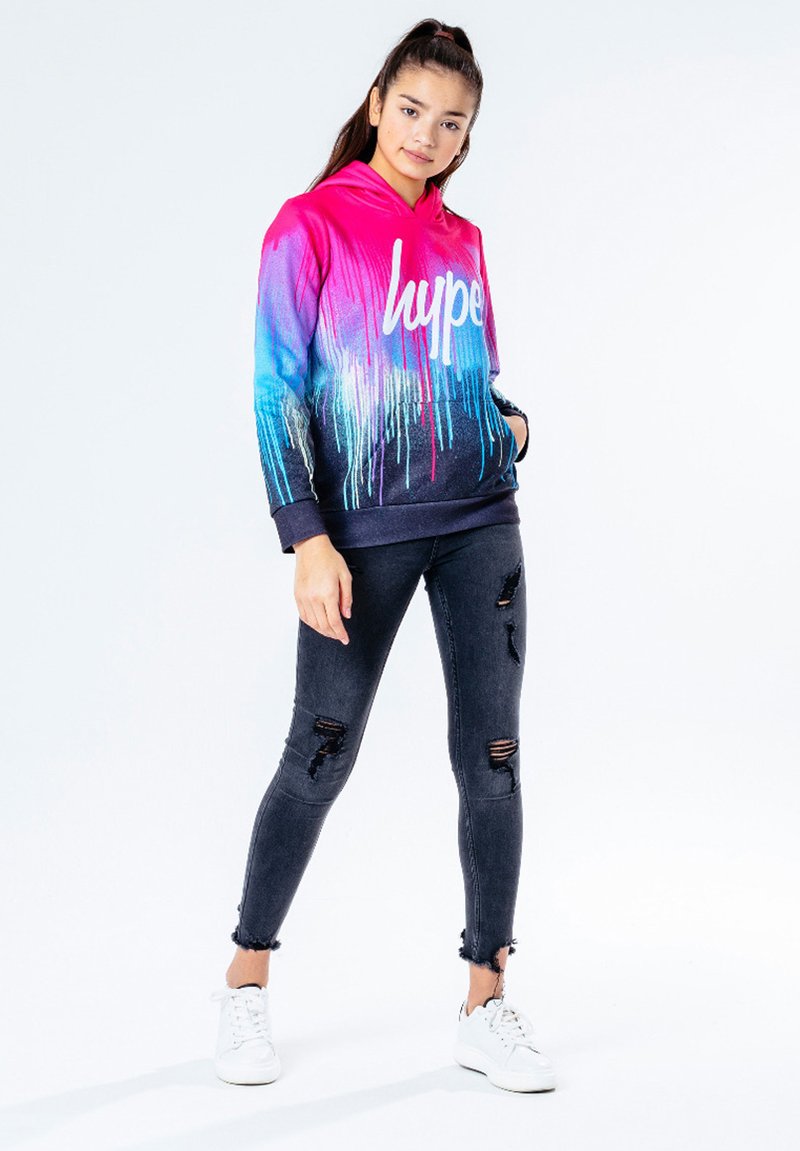 Hype Sweater donkerroze