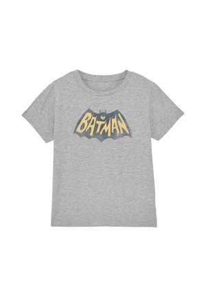 DC COMICS - BATMAN, BATMAN CLASSIC TV SHOW LOGO UNISEX - Print T-shirt - mottled light grey