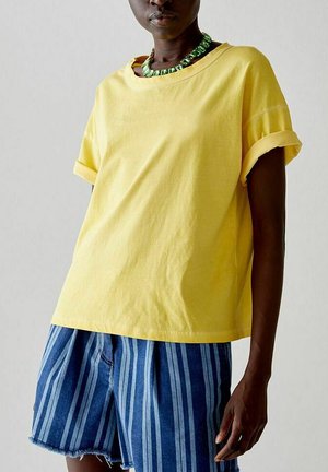 T-shirt basic - yellow