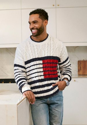 Tommy Hilfiger TAPERED HARLEM - Jeans straight leg - benny blue