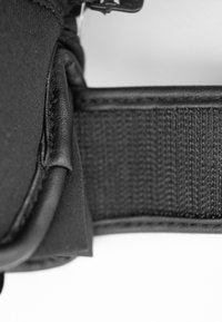 Reusch LUCA - Gloves - black/white