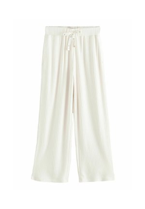REGULAR FIT WIDE LEG - Nachtwäsche Hose - ivory