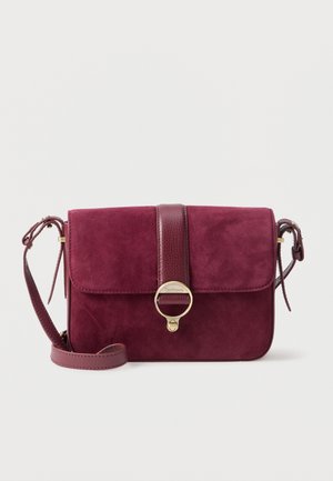 CROSSBODY BAG - Geantă crossbody - burgundy