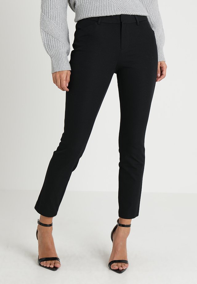 ANKLE BISTRETCH - Stoffhose - true black