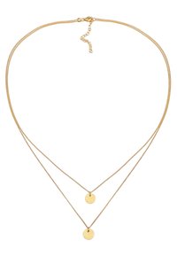 Elli LAYER LOOK BASIC - Halskette - gold-coloured