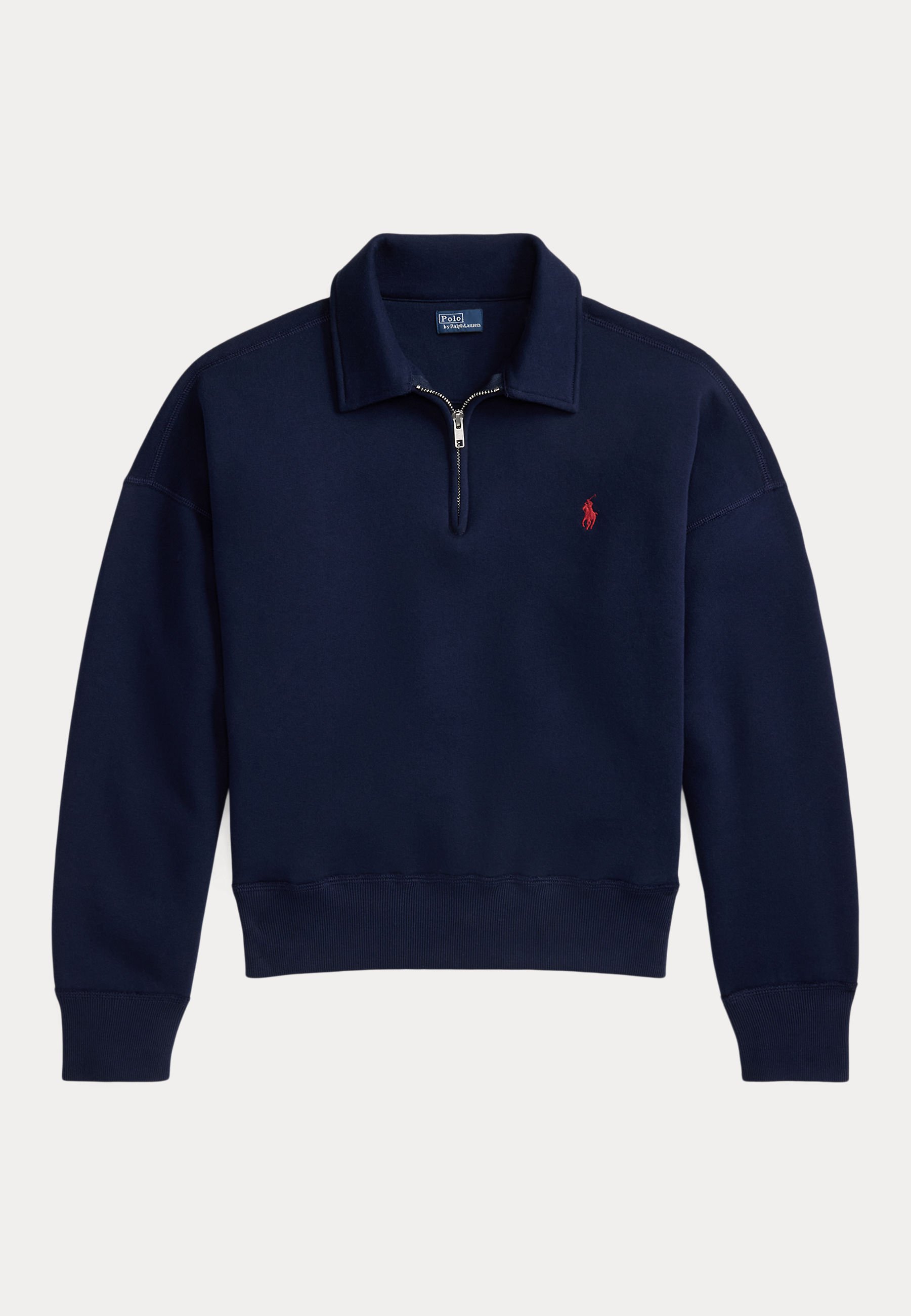 Polo Ralph Lauren CABLE-KNIT COTTON QUARTER-ZIP SWEATER - Jumper