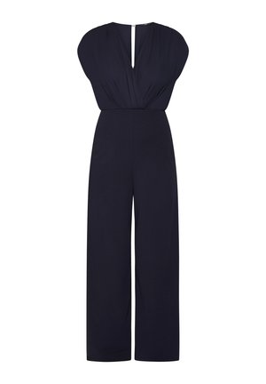 WICKELOPTIK WEITES BEIN - Buksedragter - patch cream dark blue