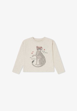 Canada House, CAMISETA GIRL HERE - Camiseta estampada - gris vig claro