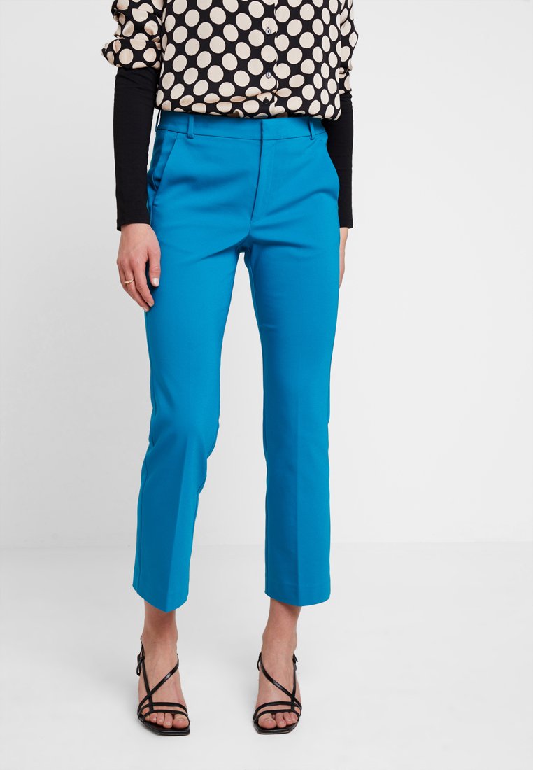 InWear ZELLA KICKFLARE Bukse petrol bluepetroleumsblå Blue Zella Kickflare Bukse InWear Dressbukser - Dameklær er billig