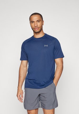 Under Armour TECH TEE - Sport T-Shirt - academy/graphite