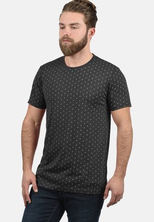 SDAARON - Camiseta estampada - dark grey melange