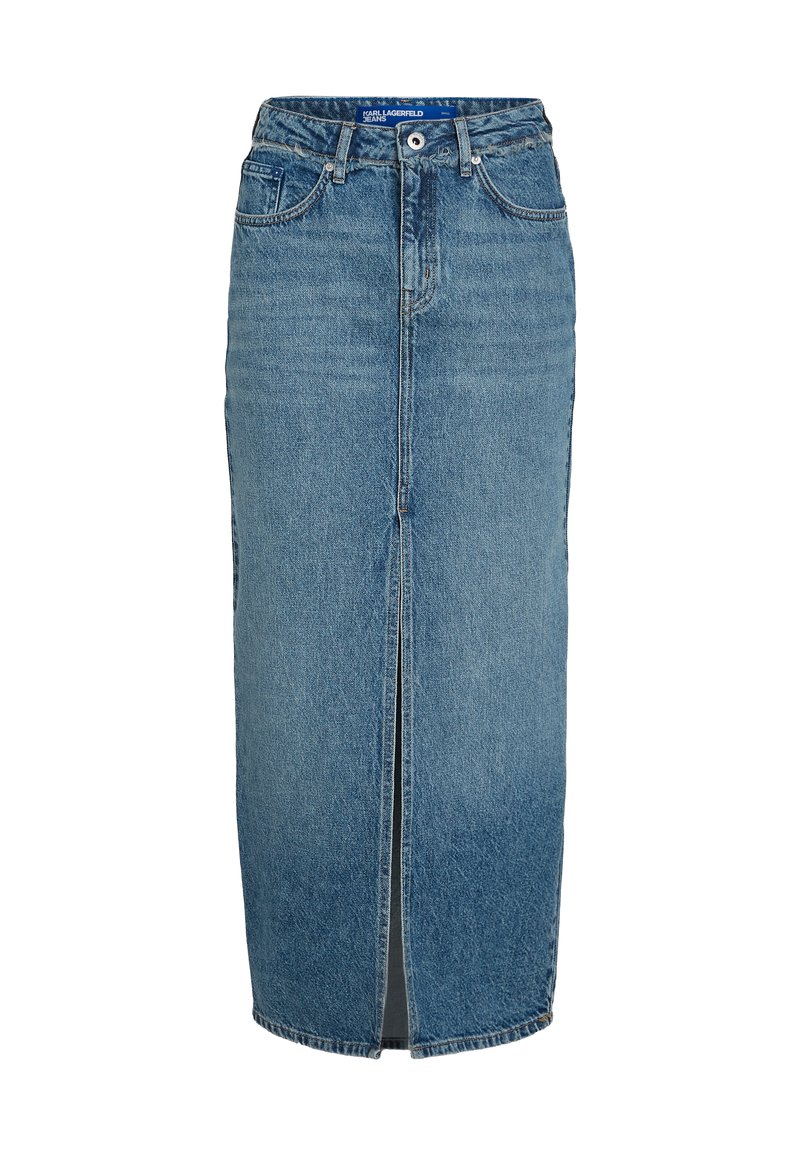 Karl Lagerfeld Jeans Maxirok blauw Karl Lagerfeld Jeans Maxirok blauw