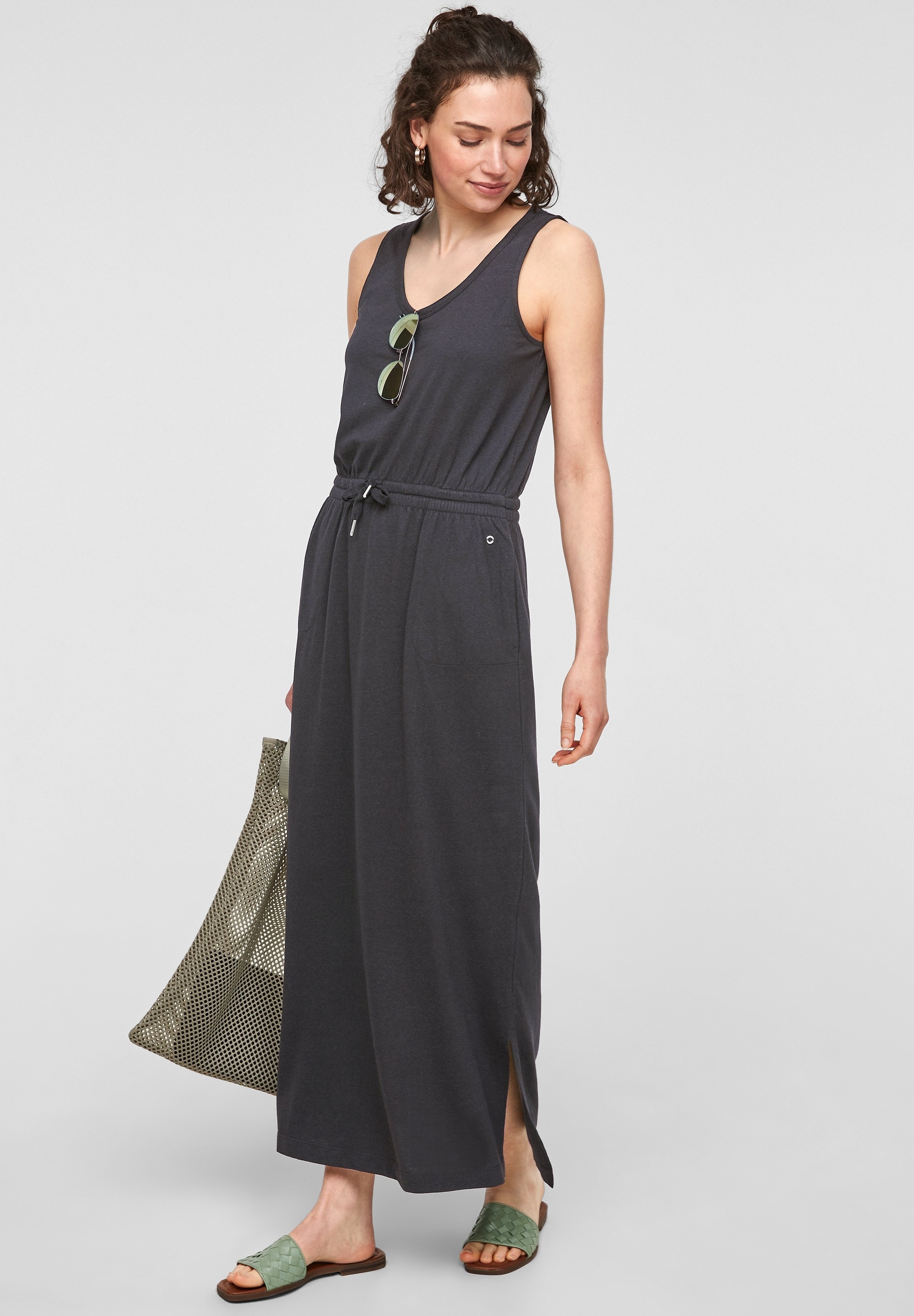 zalando robe longue noire