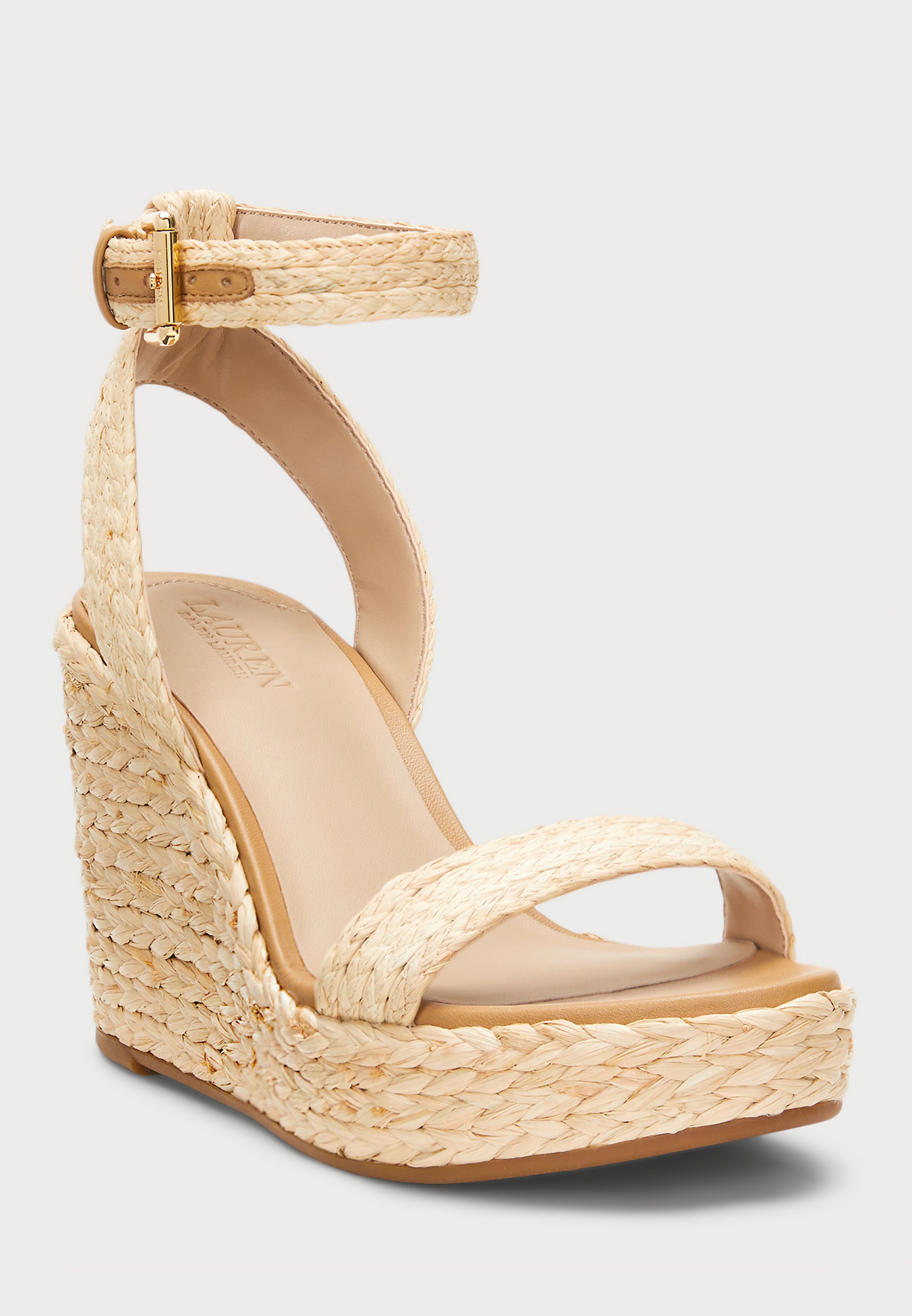 Lauren Ralph Lauren HILARIE IV BRAIDED RAFFIA ESPADRILLE Lauren Ralph Lauren HILARIE IV BRAIDED RAFFIA ESPADRILLE