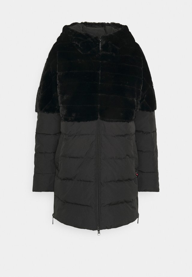 FUNCTIONAL FILLED JACKET - Winter coat - black