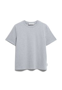 LUALAA - T-shirt basic - silver melange