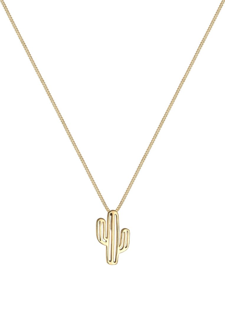 Elli CACTUS DESERT BOHO - Halskette - gold-coloured/goldfarben - Zalando.at