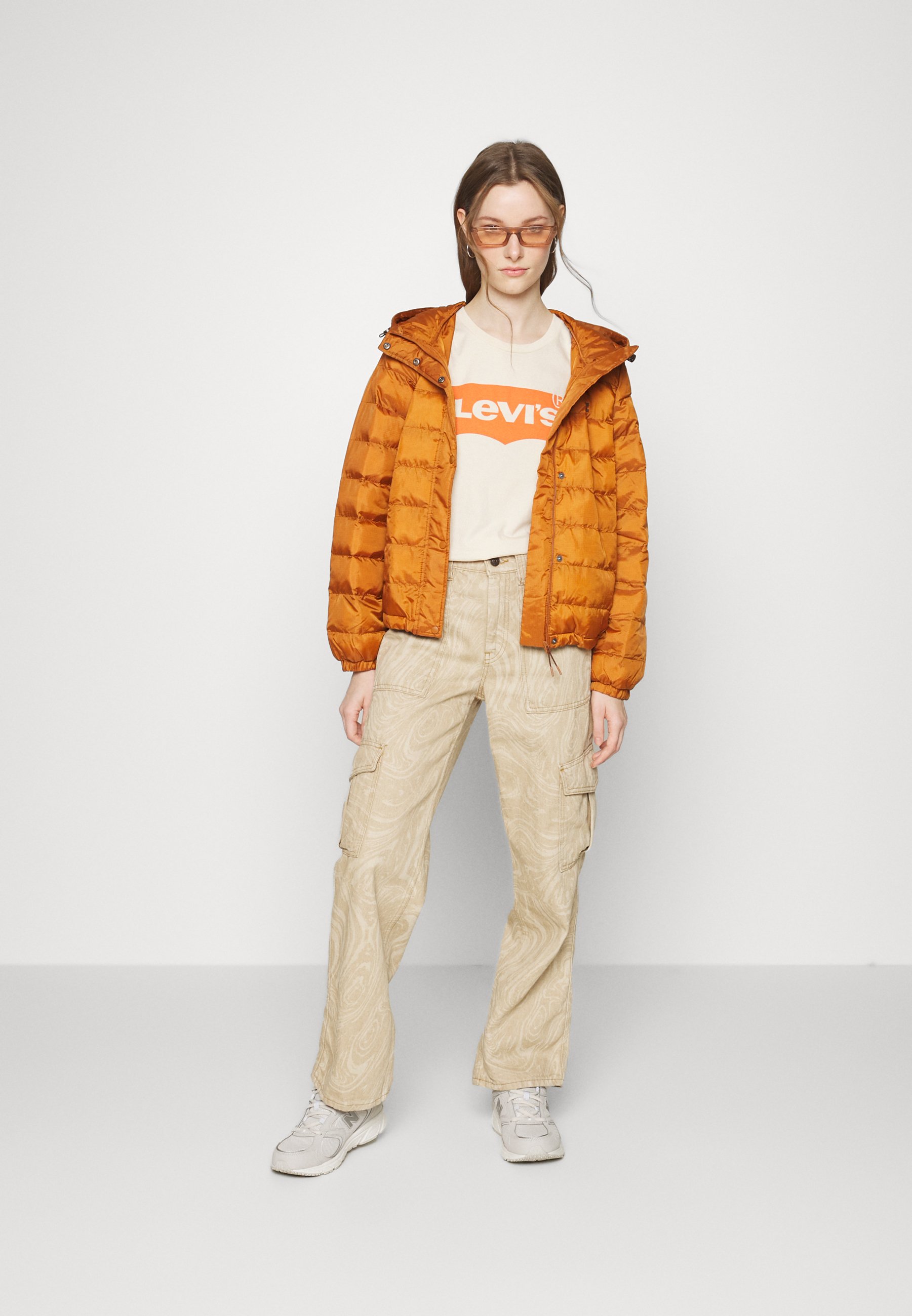 Levi's® EDIE PACKABLE JACKET - Giacca invernale - glazed ginger/marrone -  Zalando.it