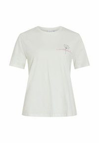 VISYBIL RUNDHALS - T-shirts print - snow white