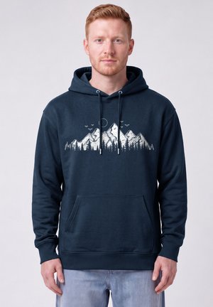 watapparel, MOUNTAINS - Hoodie - french navy