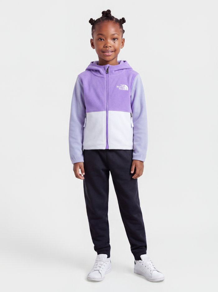 The North Face GLACIER HOODIE UNISEX - Forro polar - elevation purple/ice lilac/pale plum