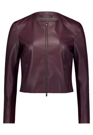 Vera Mont, BLAZER-JACKE - Kunstlederjacke - strong aubergine