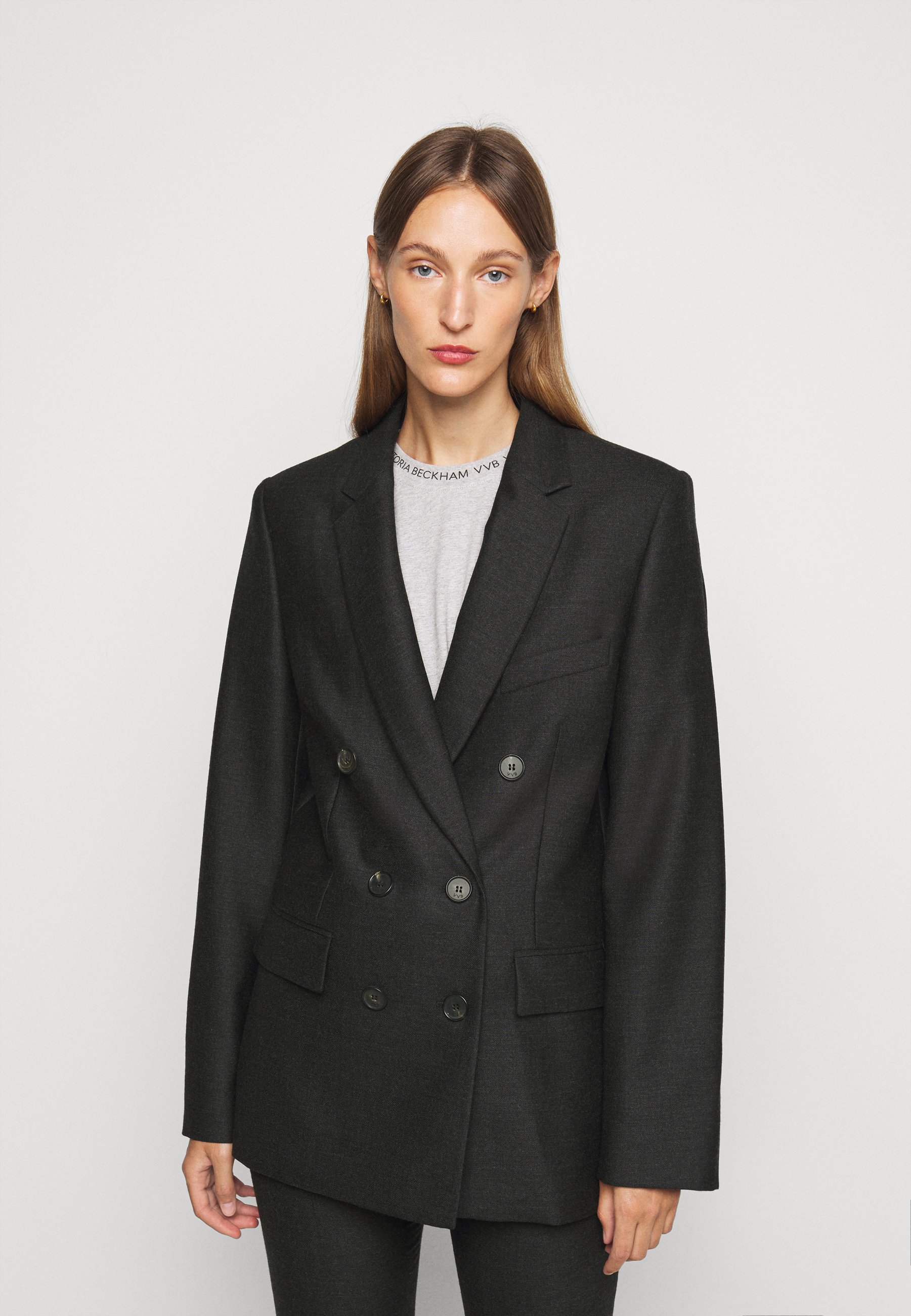 Victoria Victoria Beckham BUTTON DETAIL JACKET Blazer Victoria Victoria Beckham BUTTON DETAIL JACKET Blazer