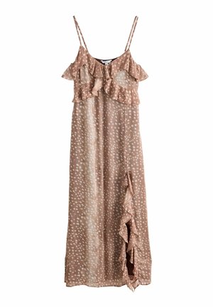 Next, TALL FIT - STRAPPY RUFFLE MAXI SLIP DRESS - Maxikleid - deer print