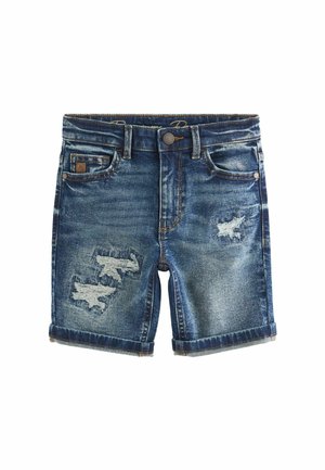 DISTRESSREGULAR FIT - Denimshorts - blue