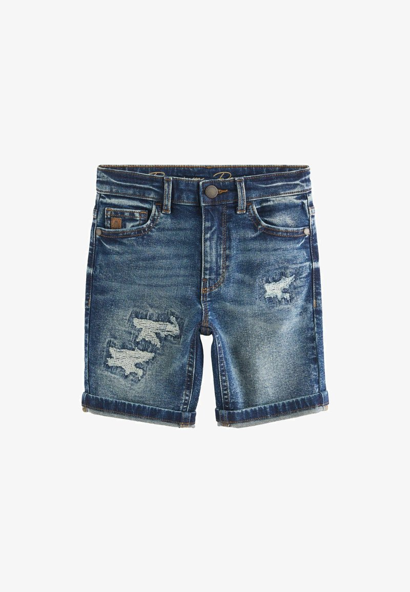 Next DISTRESSREGULAR FIT - Jeansshort - blue