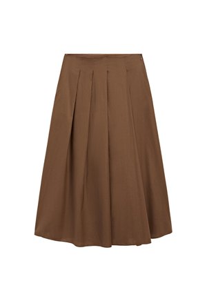 Massimo Dutti Gonna a pieghe - brown