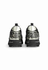 LIU JO WITH GLITTER - Sneakers basse - black