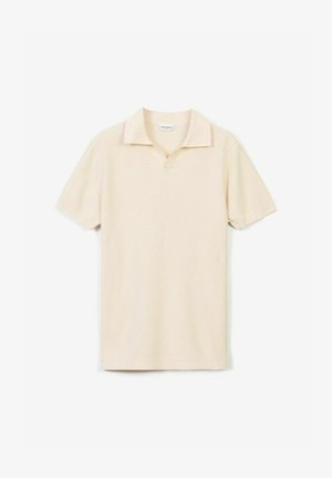 John Henric, BREATHABLE SHORT SLEEVE - Poloshirt - cream white