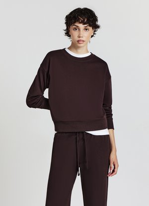 Sweatshirt - marrone scuro