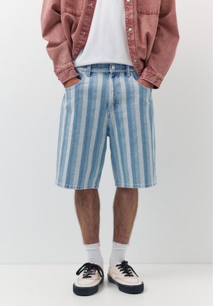 PULL&BEAR Jeansshort - blue