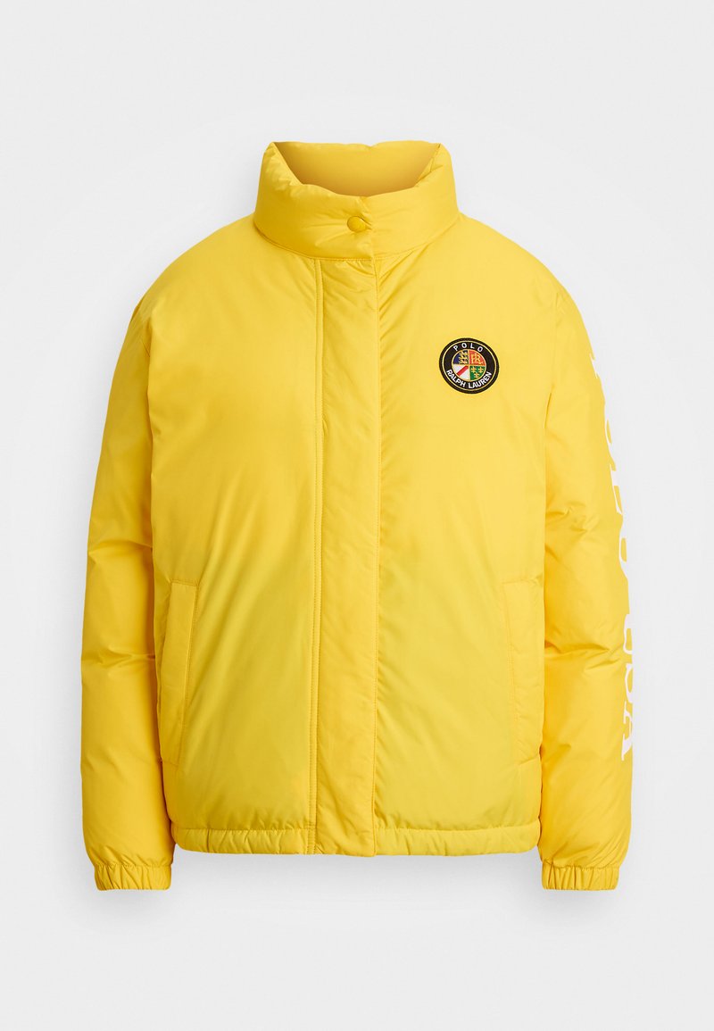 Polo Ralph Lauren Gewatteerde jas geel