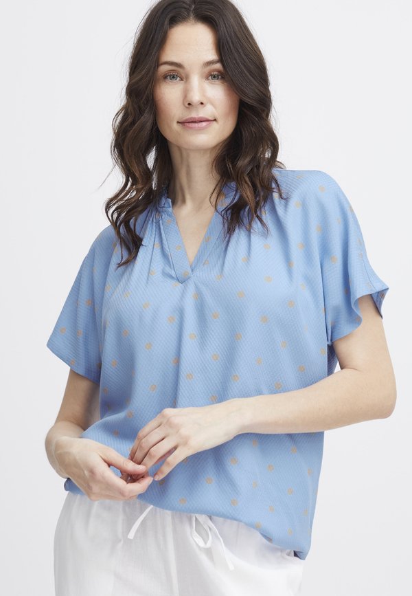 FRKAMMA - Blouse - hydrangea aop ms