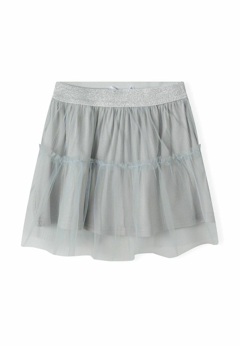 MINOTI SHINNY - Falda acampanada - grey