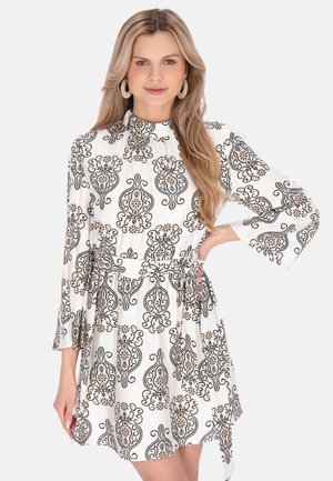 Vestido informal - black offwhite