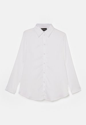 Emporio Armani CAMICIA - Skjortebluser - bianco caldo