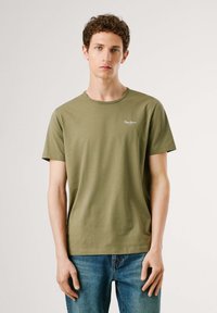 Pepe Jeans ORIGINAL - Jednoduch�é tričko - military green