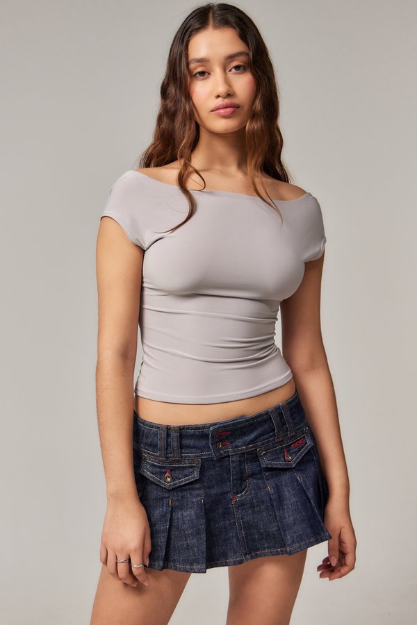 CAP SLEEVE BACKLESS - Basic T-shirt