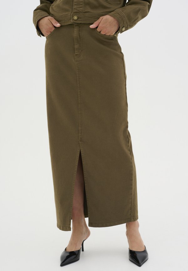 LARA - Maxirock - military olive washed