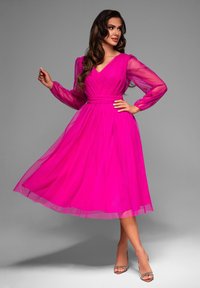 Ombre Juhlamekko - fuchsia