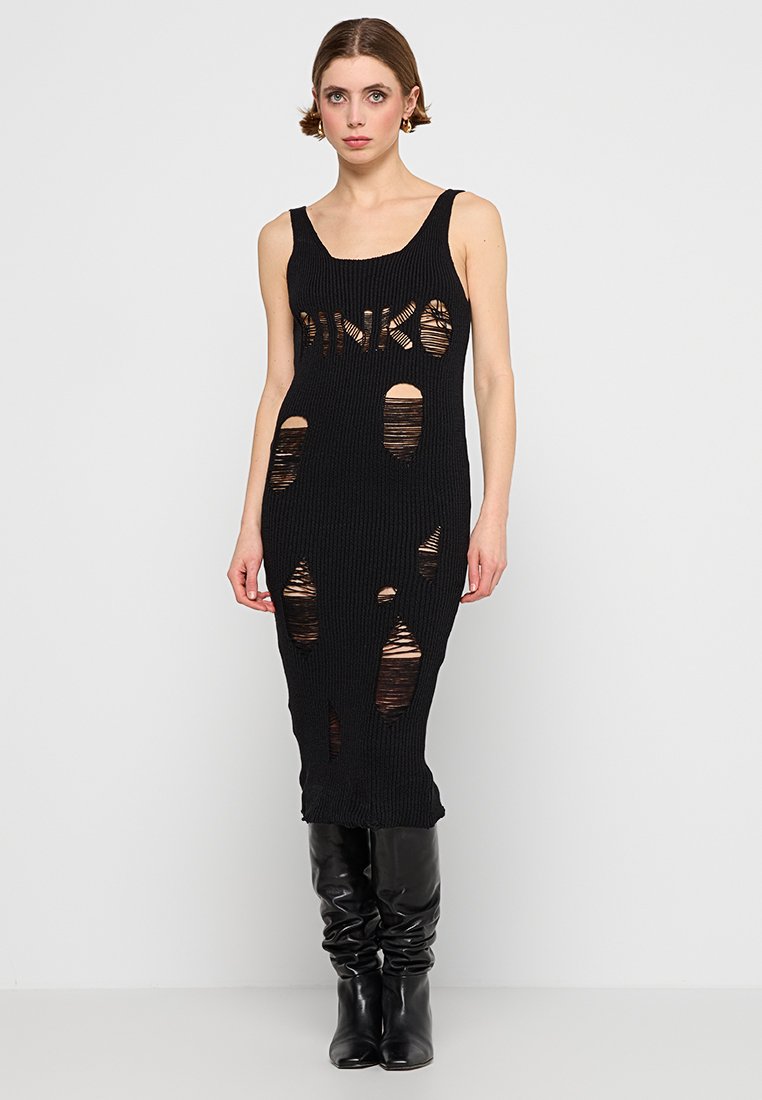 pinko Gebreide jurk zwart