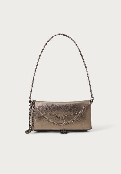 Zadig & Voltaire ROCK WINGS - Mala a tiracolo - gunmetal