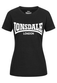 Lonsdale CARTMEL - Triko s potiskem - black