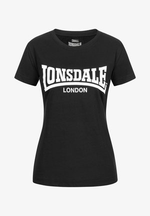 Lonsdale CARTMEL - T-Shirt print - black